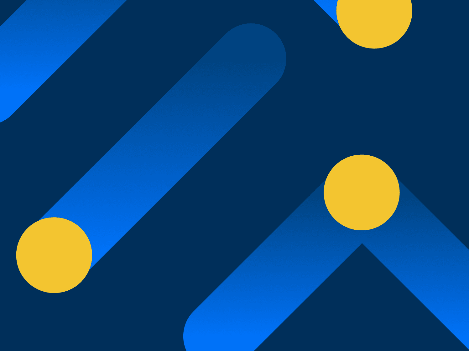 Abstraktes blaues Muster mit gelben Punkten