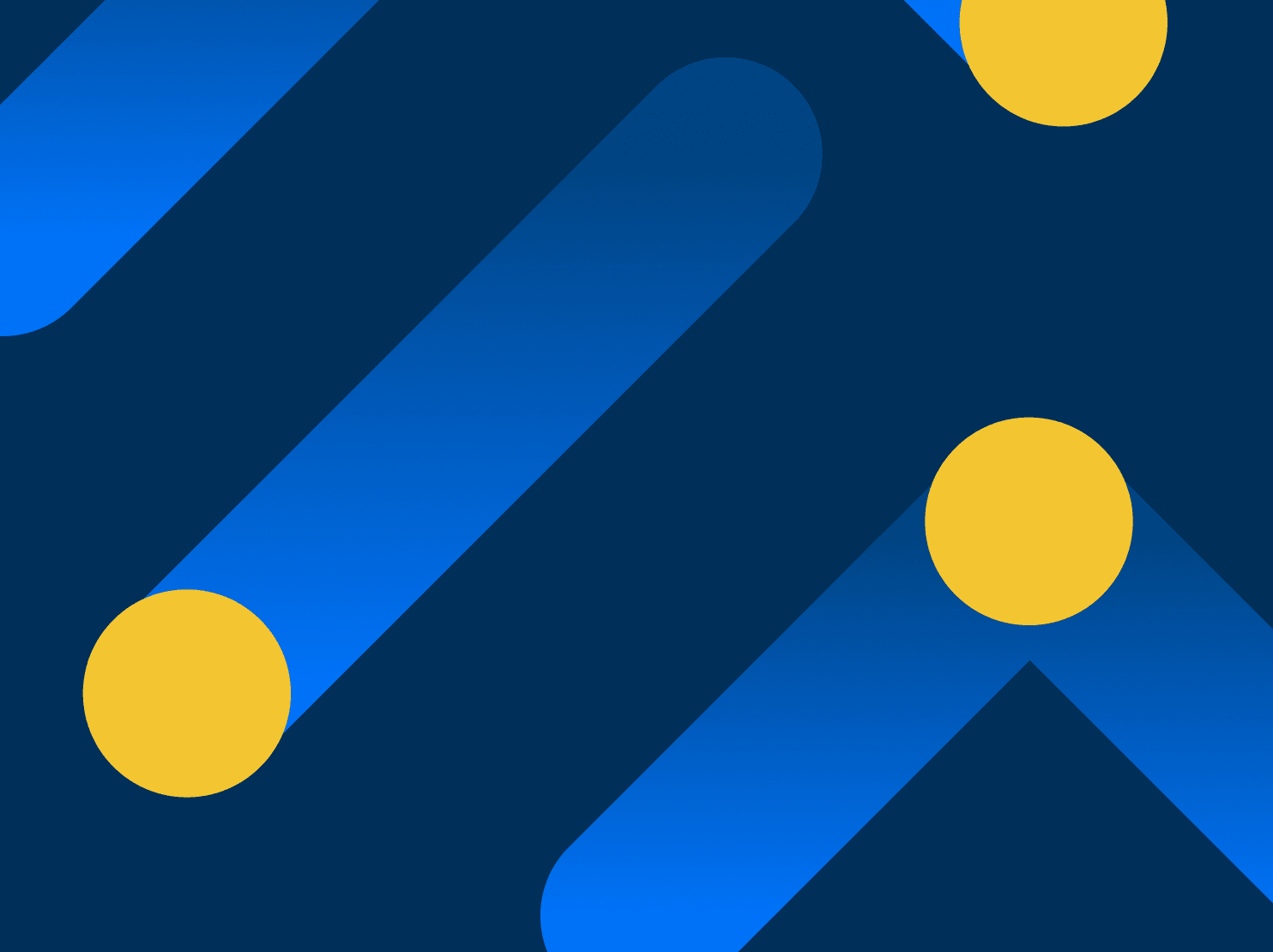 Abstraktes blaues Muster mit gelben Punkten