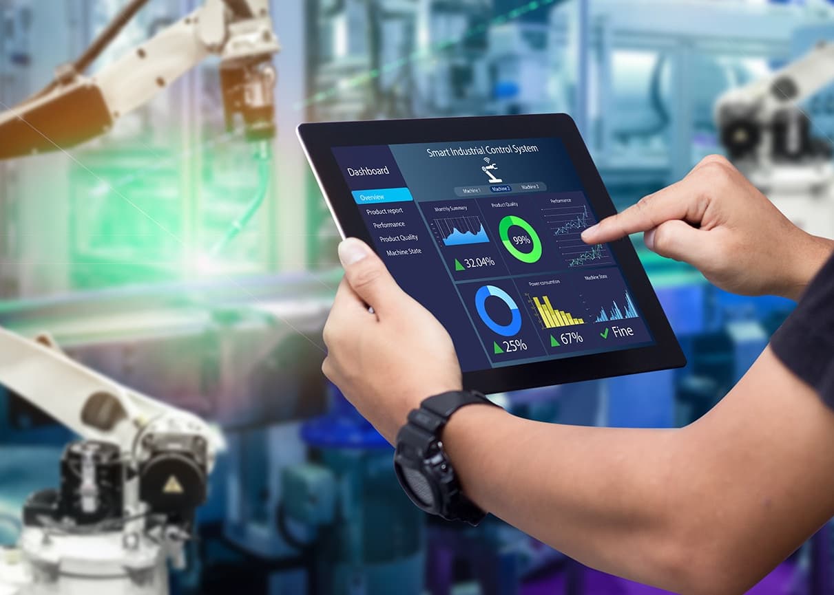 [Translate to English:] Chancen und Herausforderungen der Industrie 4.0