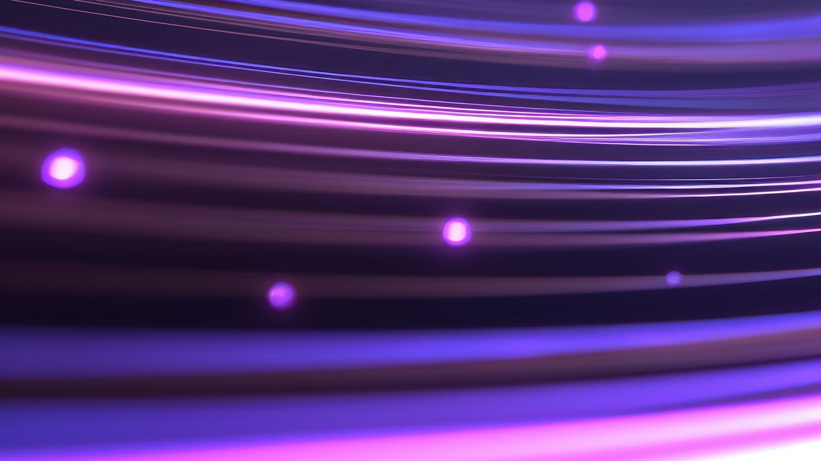 Abstrakter Hintergrund für digitale Employee Experience mit violetten Lichtstreifen