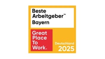 "Best Employers in Bavaria" Award from Great Place to Work Germany 2025