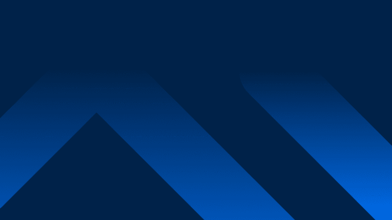 Abstract pattern consisting of blue diagonal bars and pink circles on a dark blue background