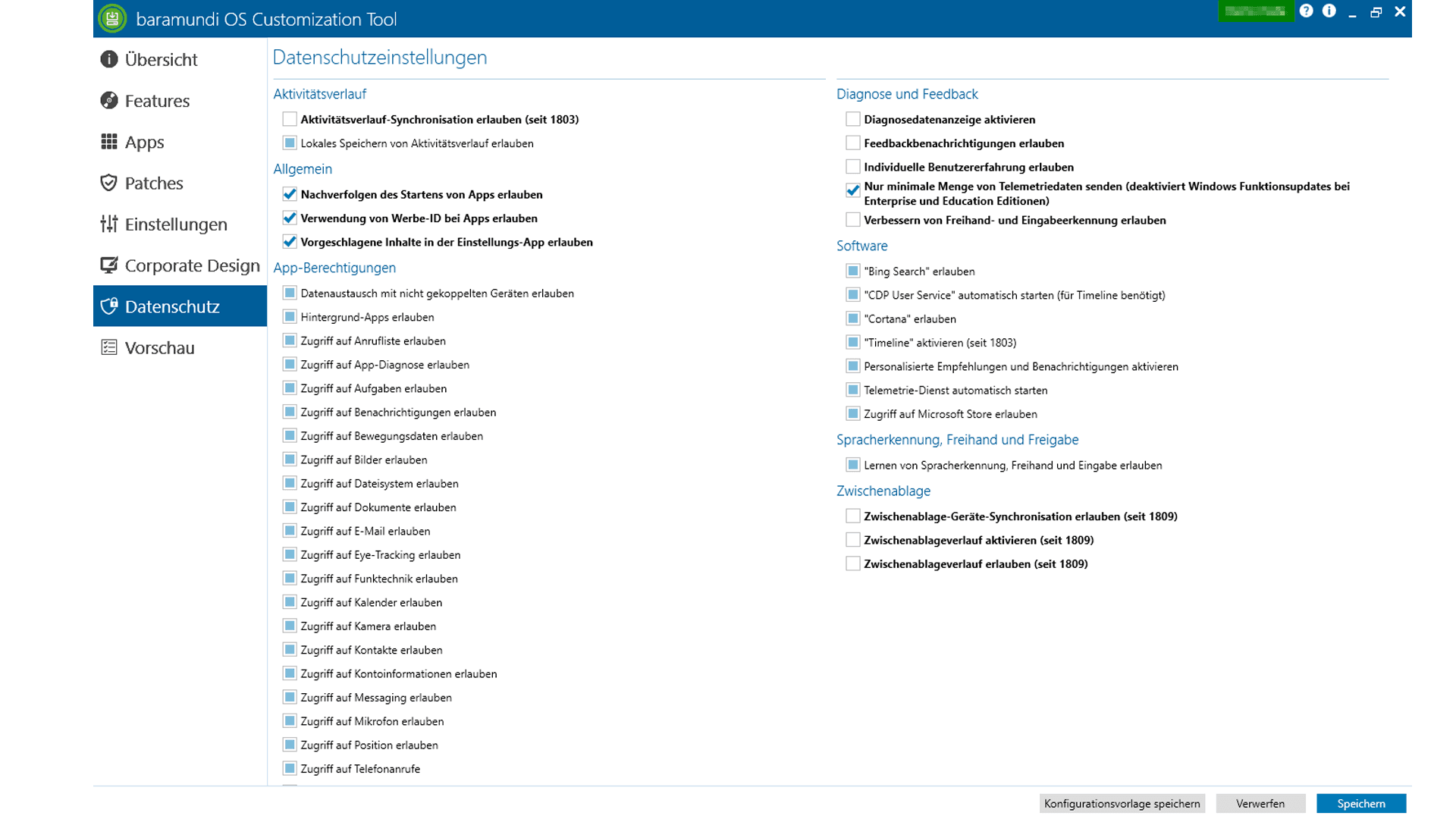 Sicherheitsrelevante Einstellungen direkt im Windows 10 Installationsmedium konfigurieren