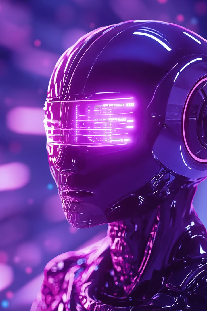 Futuristischer Roboter als Symbol für Proactive Endpoint Operations