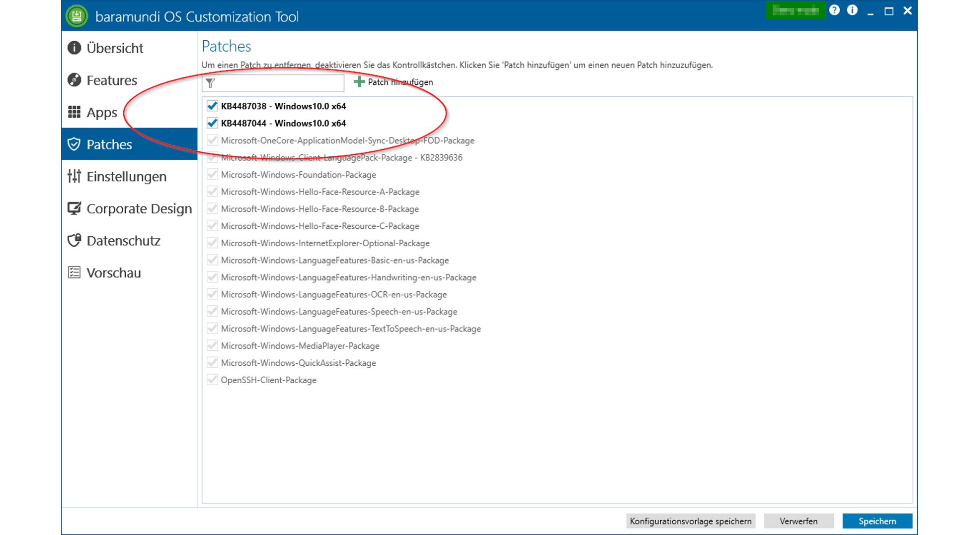 MS Patches zum Installationsmedium hinzufügen