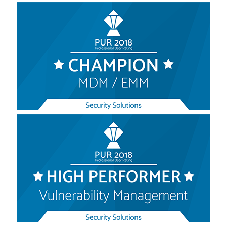 PUR-S: baramundi is 'Champion' and 'High Performer' PUR-S: baramundi is 'Champion' and 'High Performer'