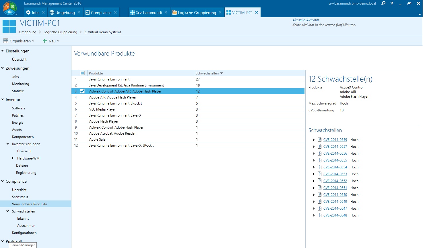 Vulnerability Scanner: identify vulnerabilities