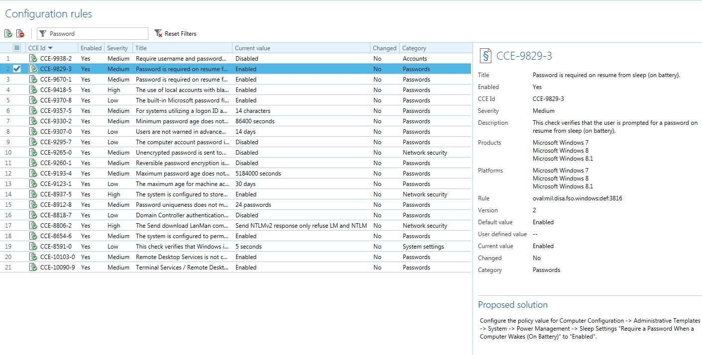 Vulnerability Scanner: Compliance Management