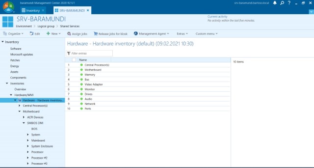 Software Inventory Windows Endpoints
