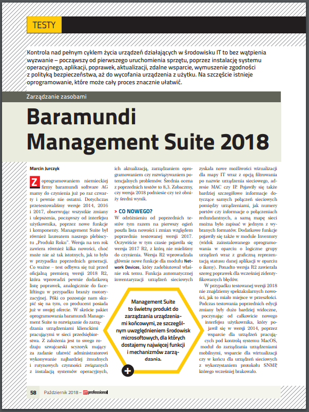 Test: IT Professional 2018 Test: IT Professional 2018