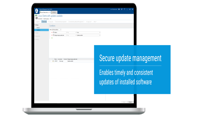 Linux Patch and Update Management with baramundi