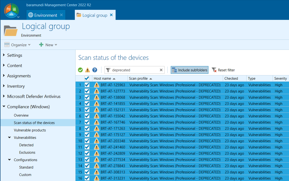 Get ready for our new and more efficient Vulnerability catalog! ｜ baramundi
