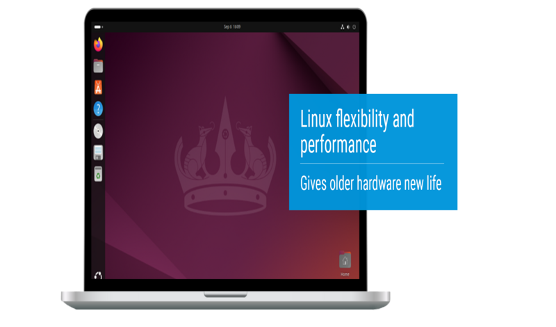 Efficient and sustainable use of old hardware with Linux Management