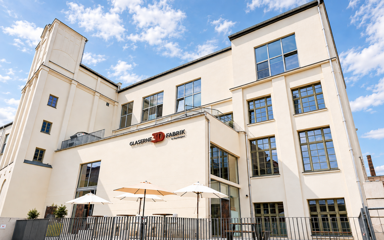 Gläserne 3D Fabrik Leipzig