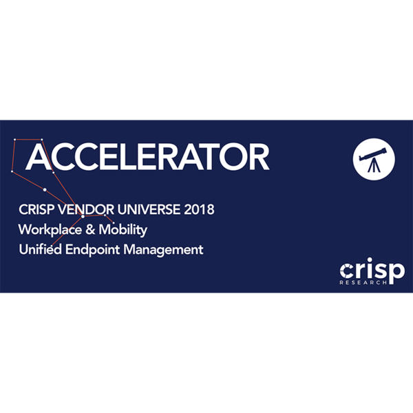Accelerator Badge ((c) Crisp Research AG) Accelerator Badge ((c) Crisp Research AG)